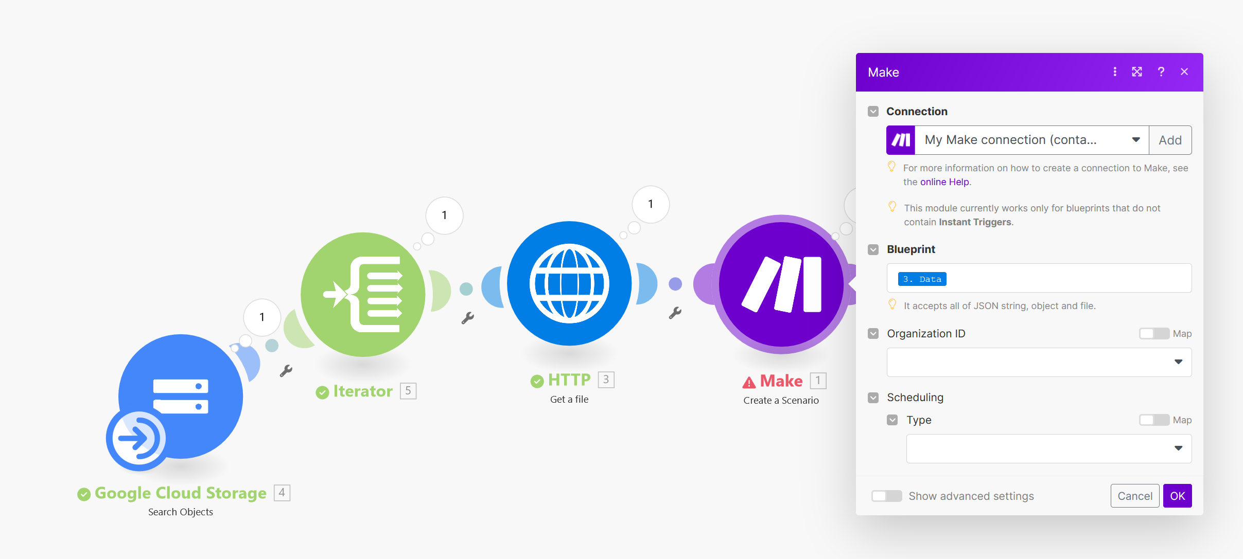 Make automation example 3