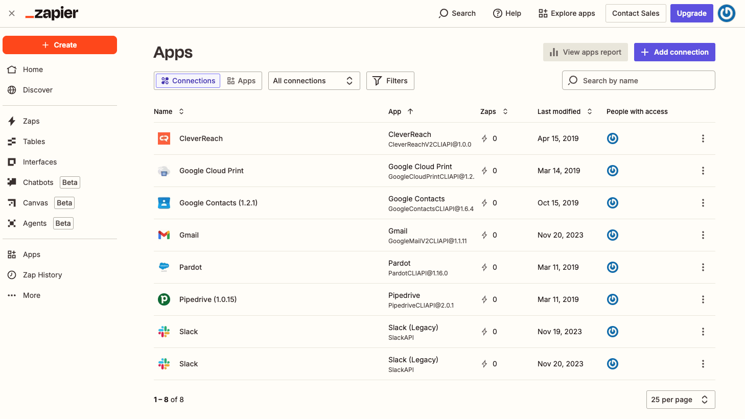 Zapier automation example 1